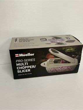 Chopper/ Slicer Mueller Pro Series New Dices Slicerjuliene Grater 8 Blades